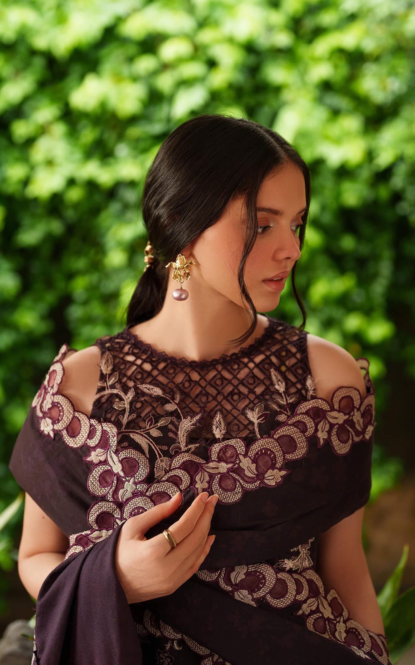 Asifa and Nabeel | Pashmina Luxe 25 | Siera LWC25-09 - Official Asifa and Nabeel stockist in UK - Sakeena London
