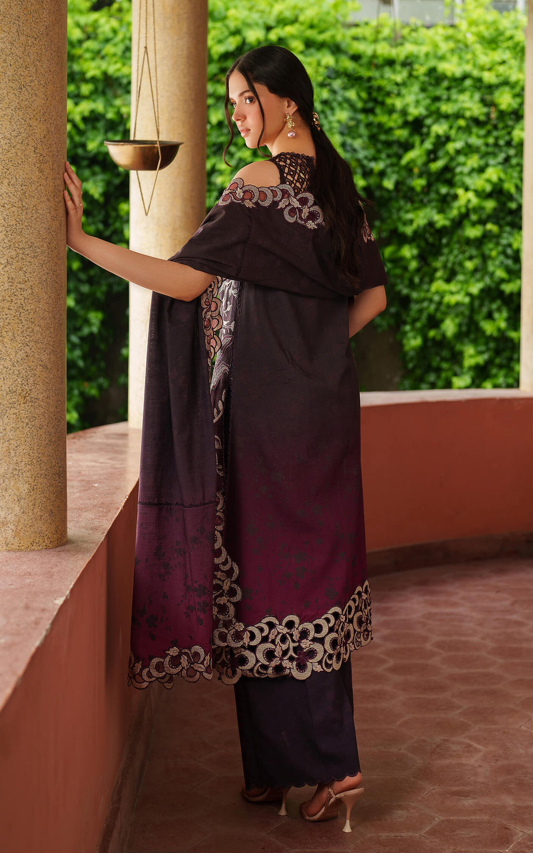 Asifa and Nabeel | Pashmina Luxe 25 | Siera LWC25-09 - Official Asifa and Nabeel stockist in UK - Sakeena London
