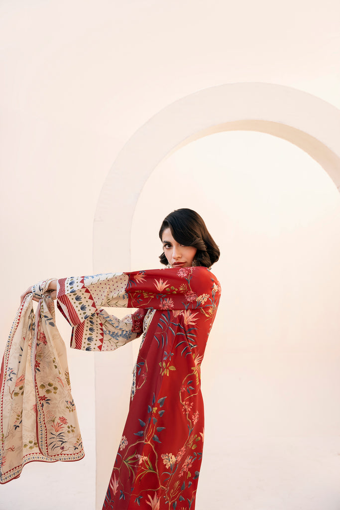 Florent | Bon Soir | Silk Scarlet - Official Florent stockist in UK - Sakeena London