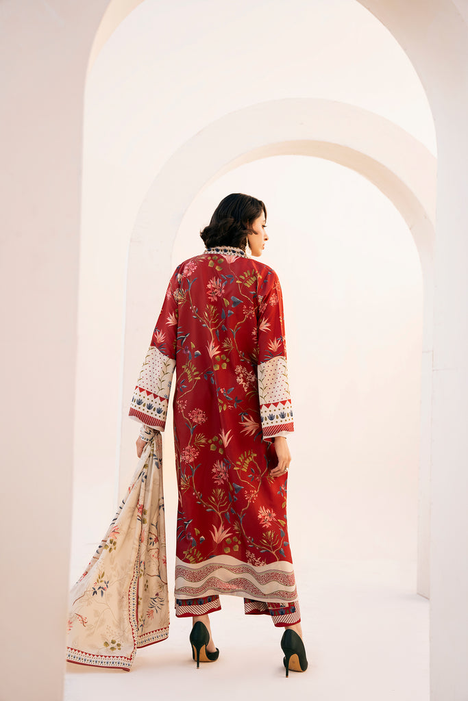 Florent | Bon Soir | Silk Scarlet - Official Florent stockist in UK - Sakeena London