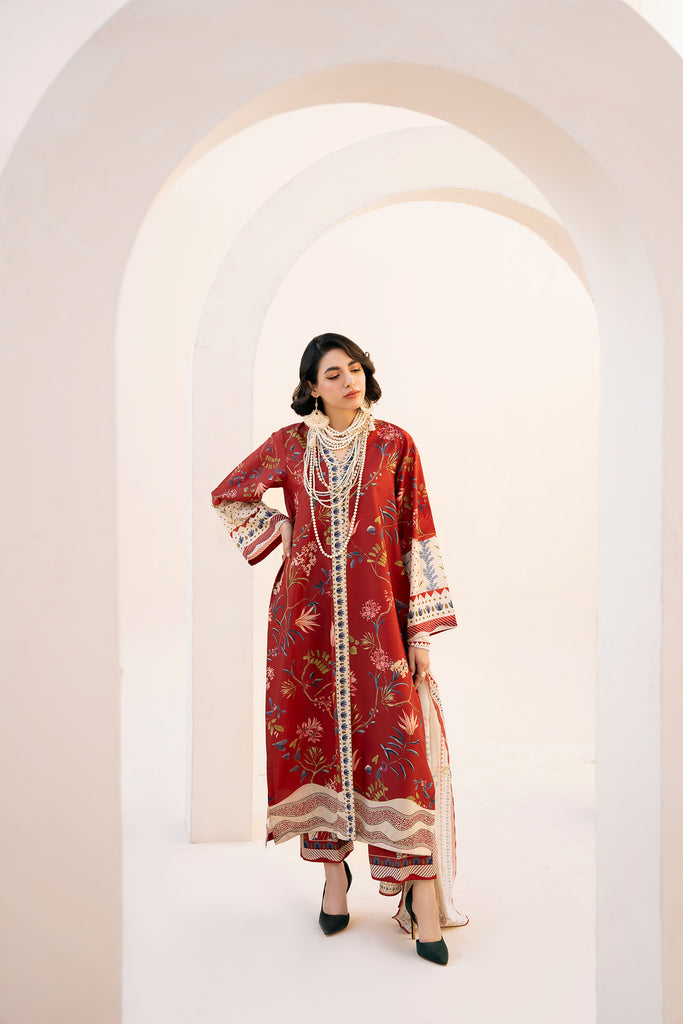 Florent | Bon Soir | Silk Scarlet - Official Florent stockist in UK - Sakeena London