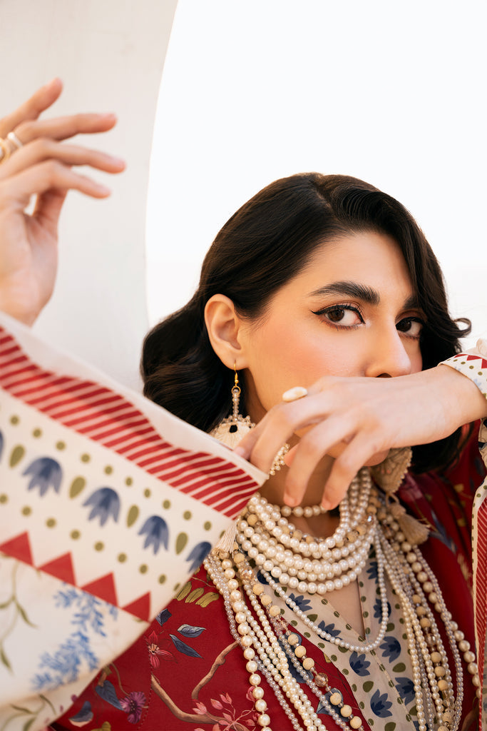 Florent | Bon Soir | Silk Scarlet - Official Florent stockist in UK - Sakeena London