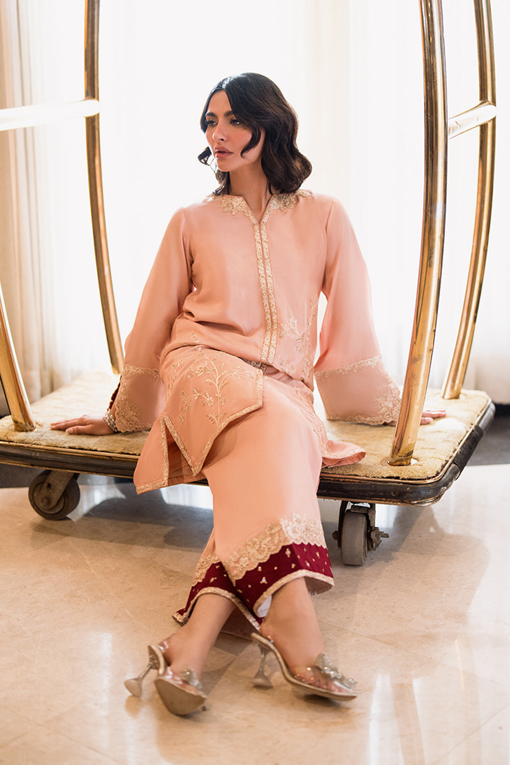 Azure | Diva Formals | Silken Beige - Official Azure stockist in UK - Sakeena London