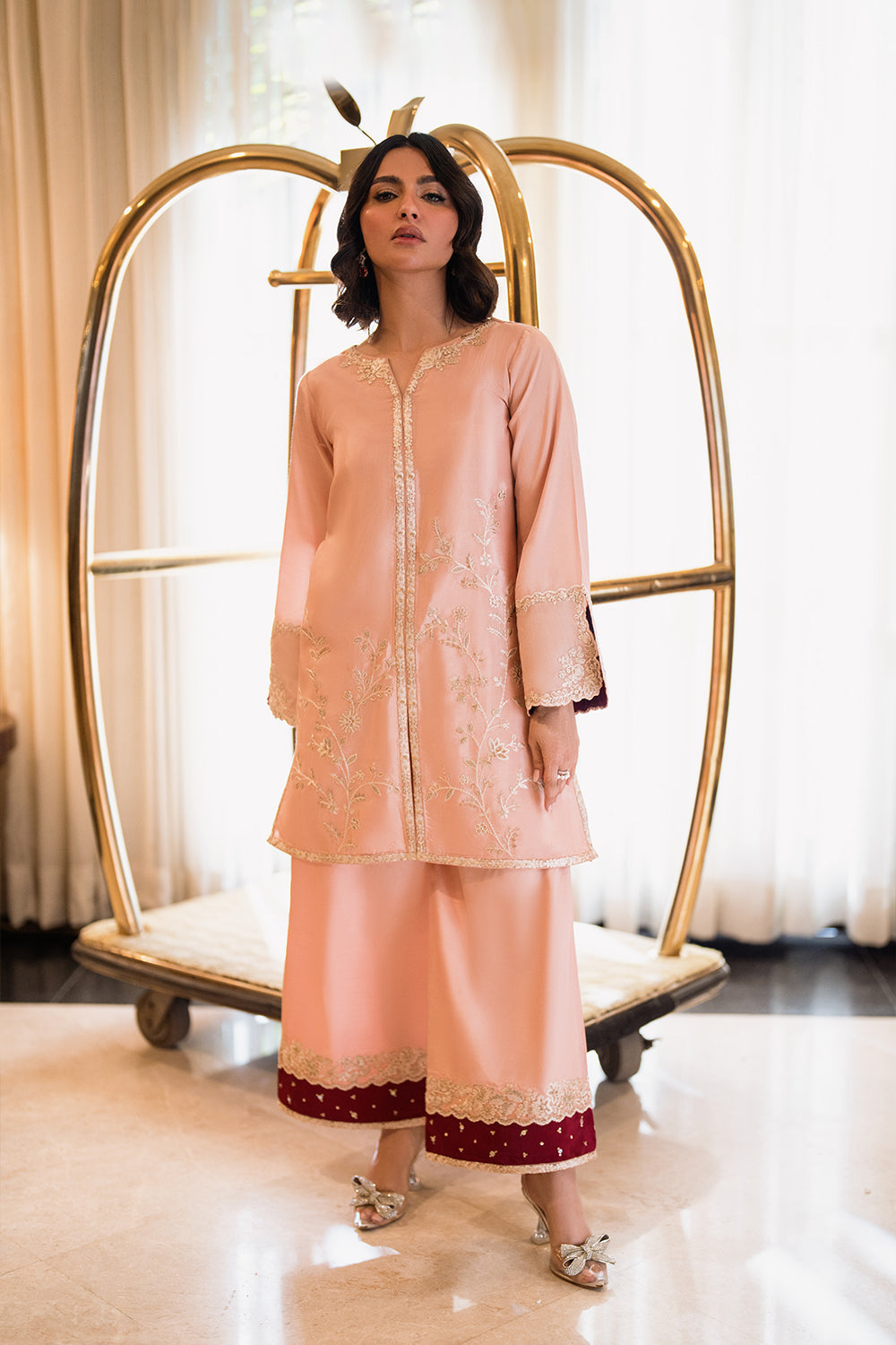 Azure | Diva Formals | Silken Beige - Official Azure stockist in UK - Sakeena London
