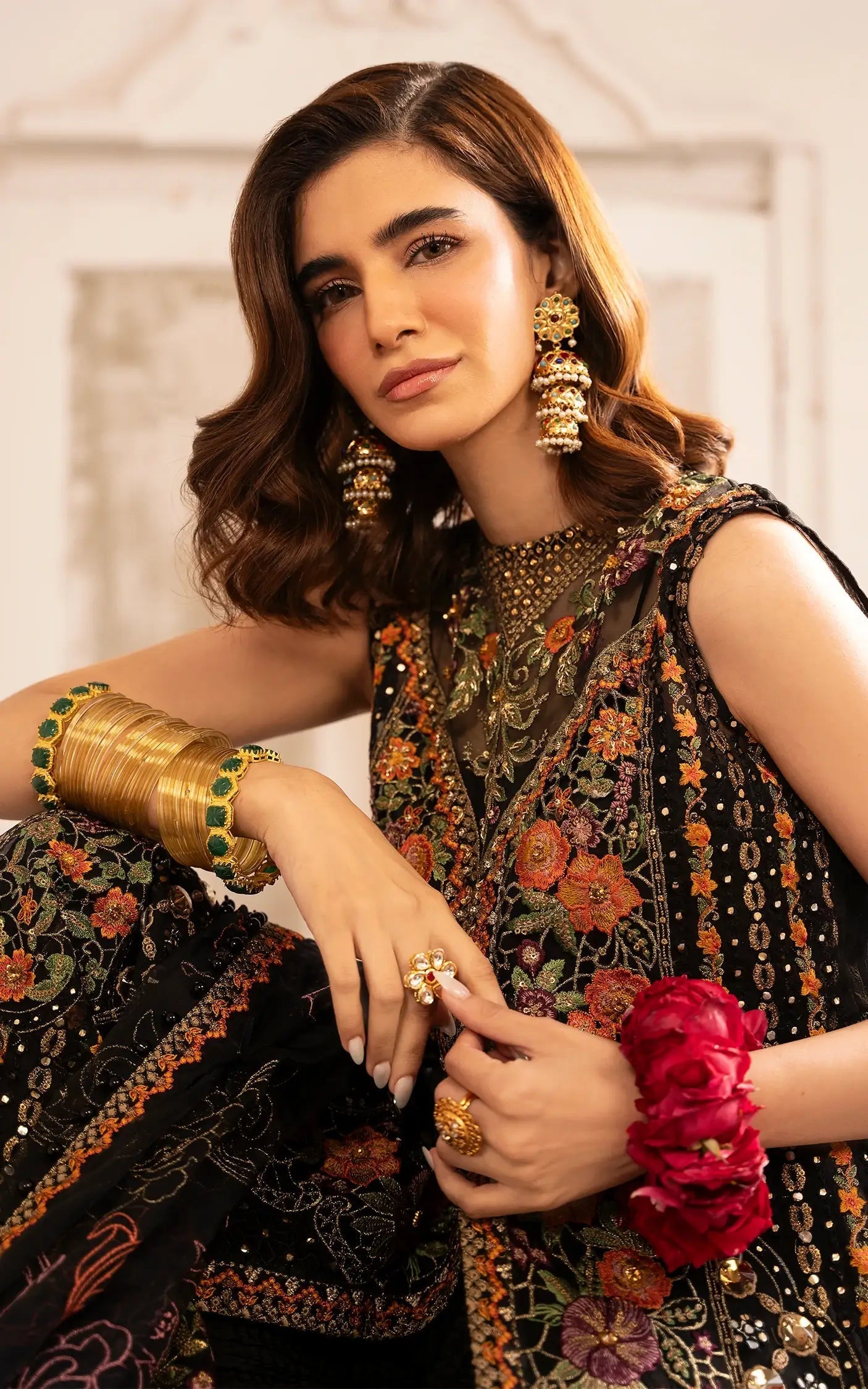 Asifa and Nabeel | Sunehri Eid 25 | Sitara-(SEF25-03) - Official Asifa and Nabeel stockist in UK - Sakeena London