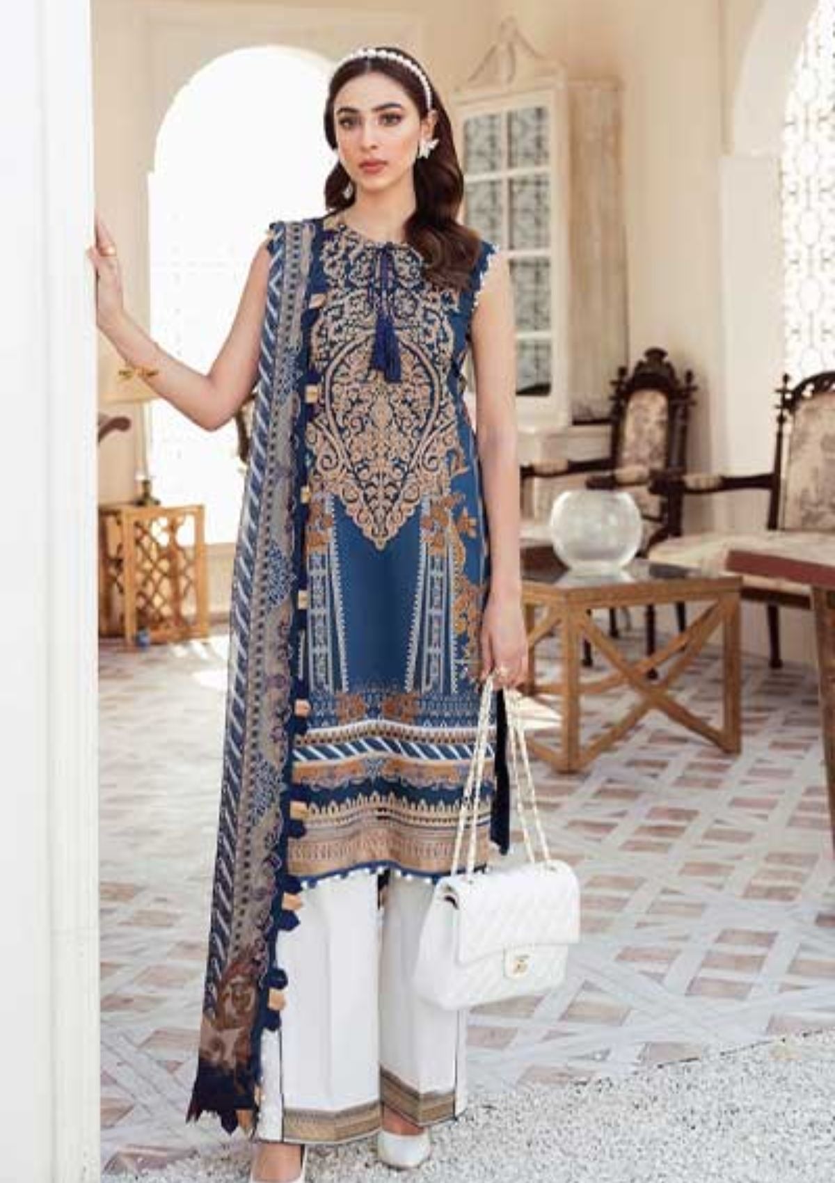 Summer Dress - Gulaal - Lawn -V01 - Minerva - GL#03