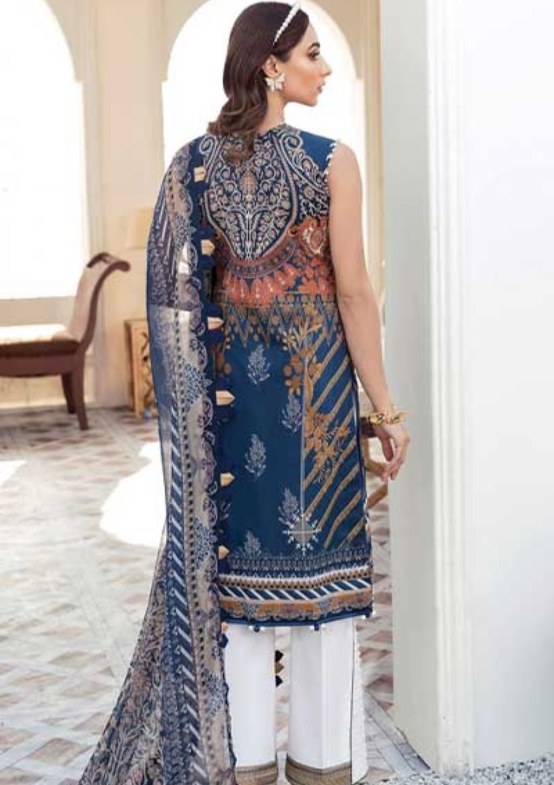 Summer Dress - Gulaal - Lawn -V01 - Minerva - GL#03