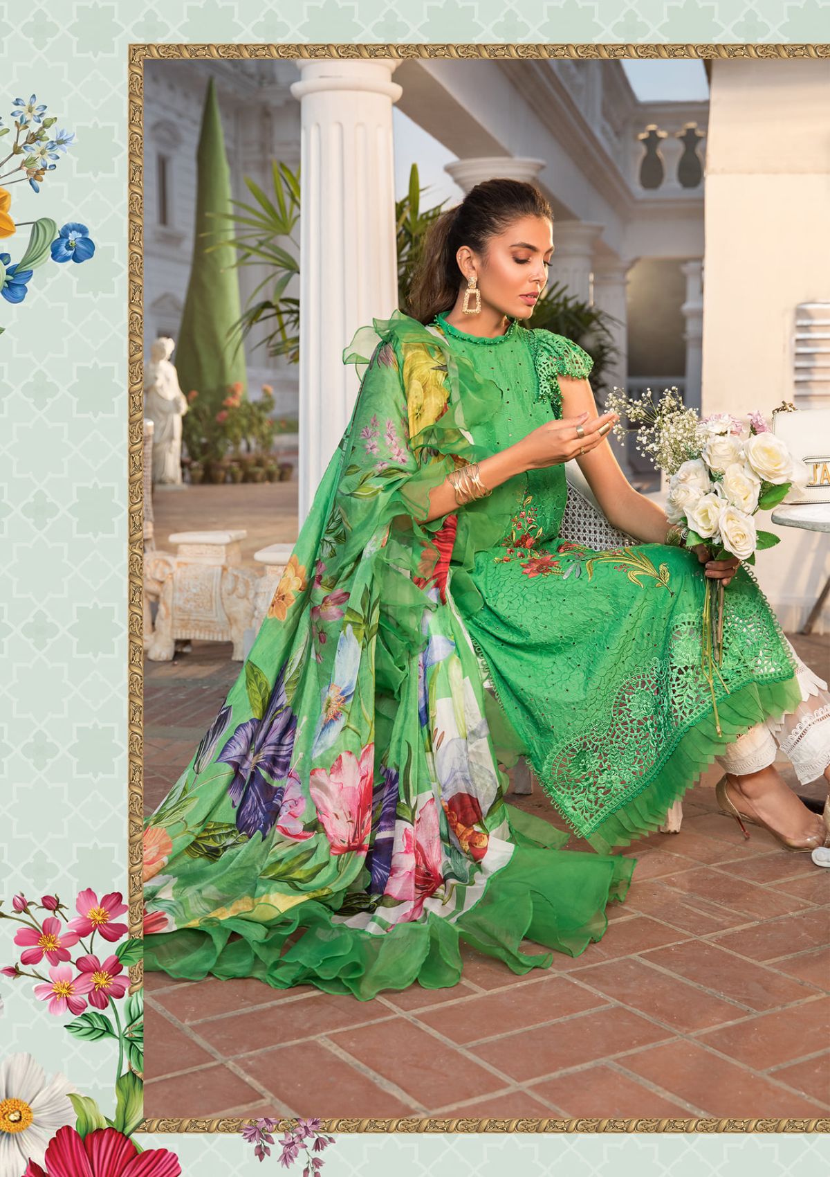 Summer Dress - Maria B - Mein Teri Aan - D#07B
