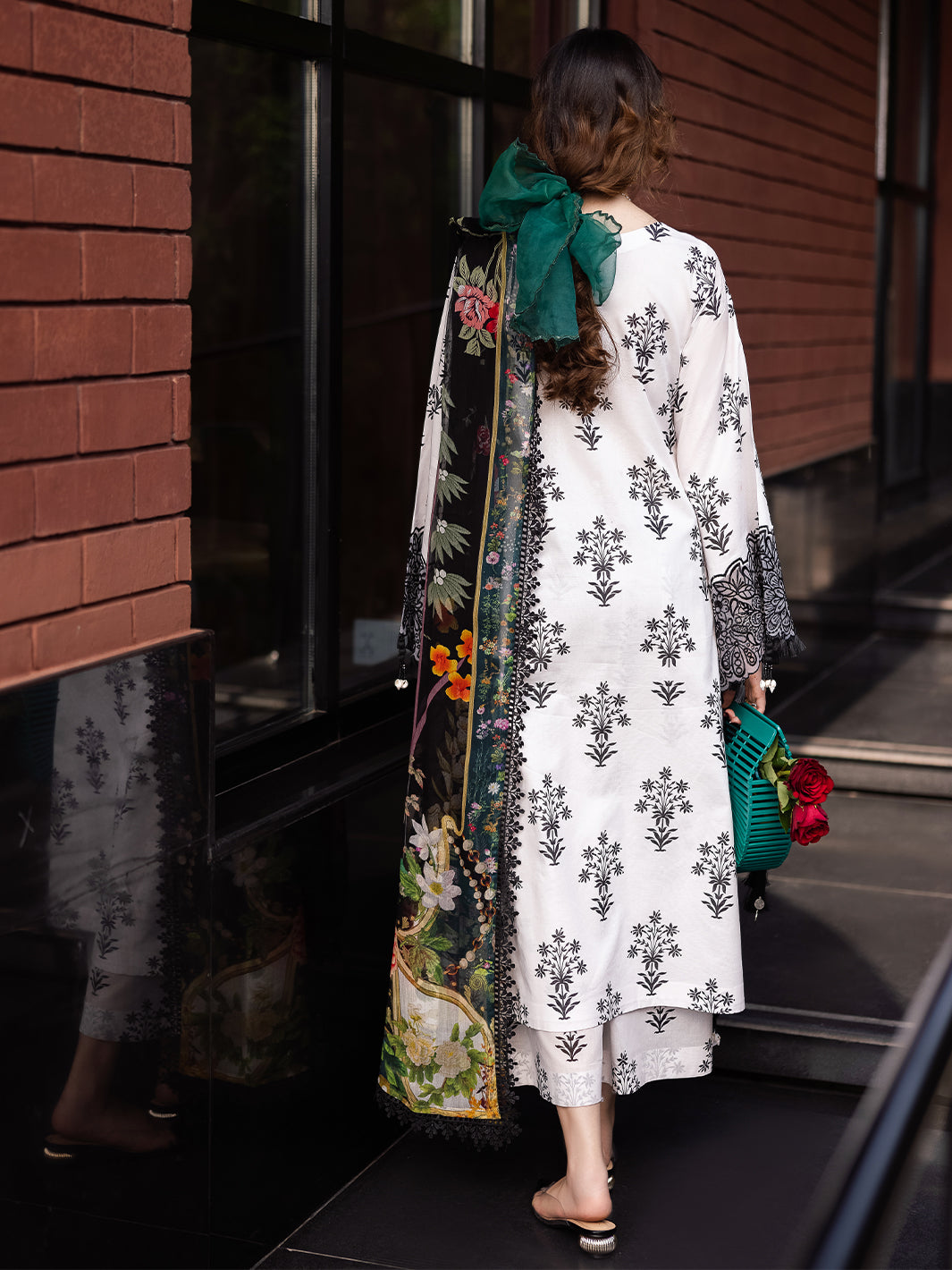 Mahnur | After Hours Luxury Lawn 25 | Sundaze Soiree - Official Mahnur stockist in UK - Sakeena London