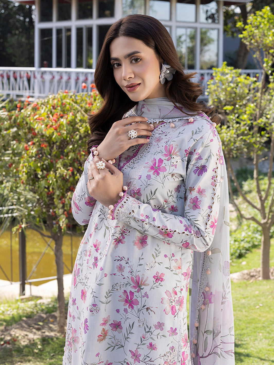 Izel | Oh Spring Lawn 25 | SUNLIT - Official Izel stockist in UK - Sakeena London