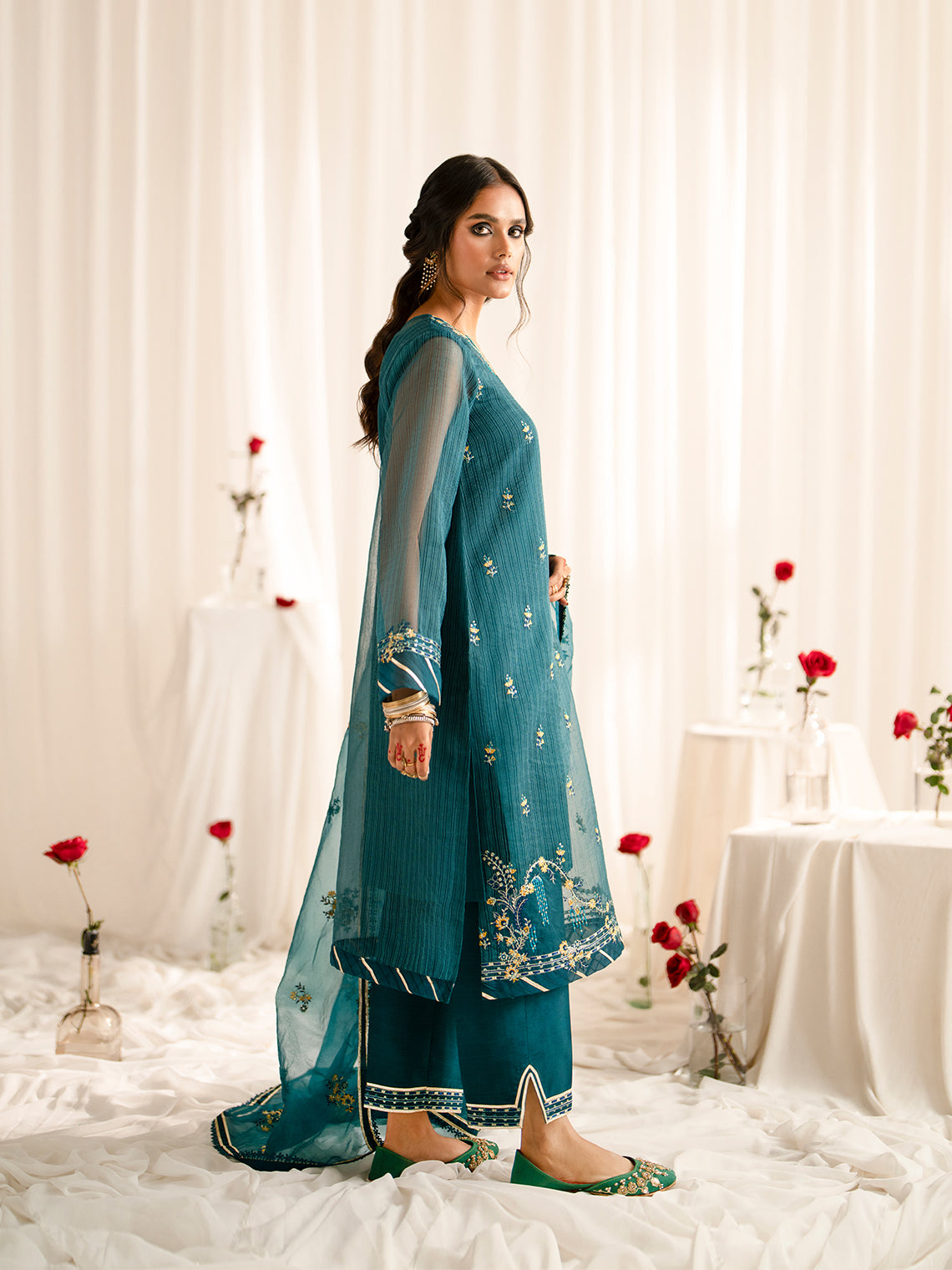 Fozia Khalid | Eid Edit 24 | Ayla - Official Fozia Khalid stockist in UK - Sakeena London