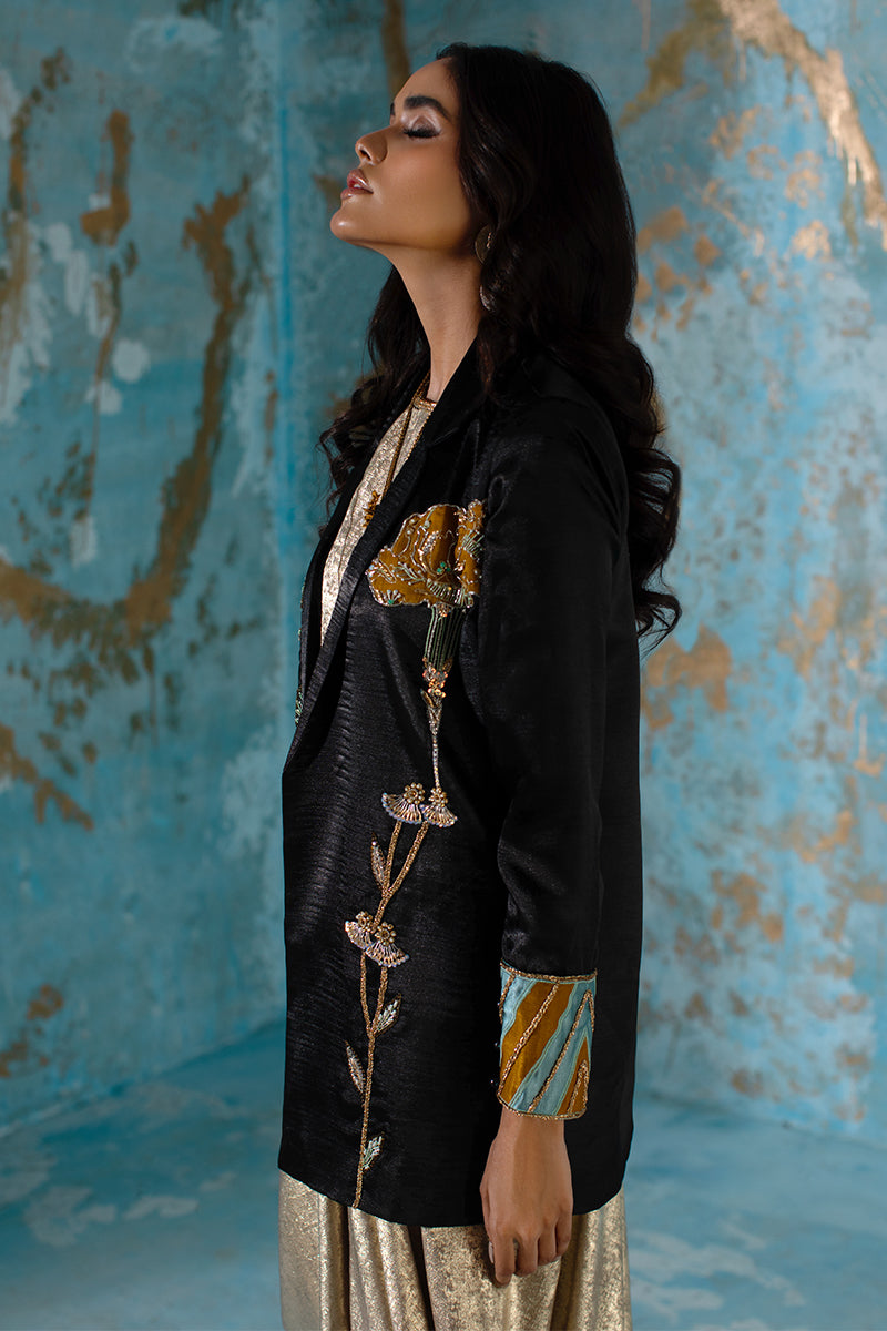 Wardha Saleem | Luxury Pret Fusion Wear | NOVA LUX - JACKET - Official Wardha Saleem stockist in UK - Sakeena London