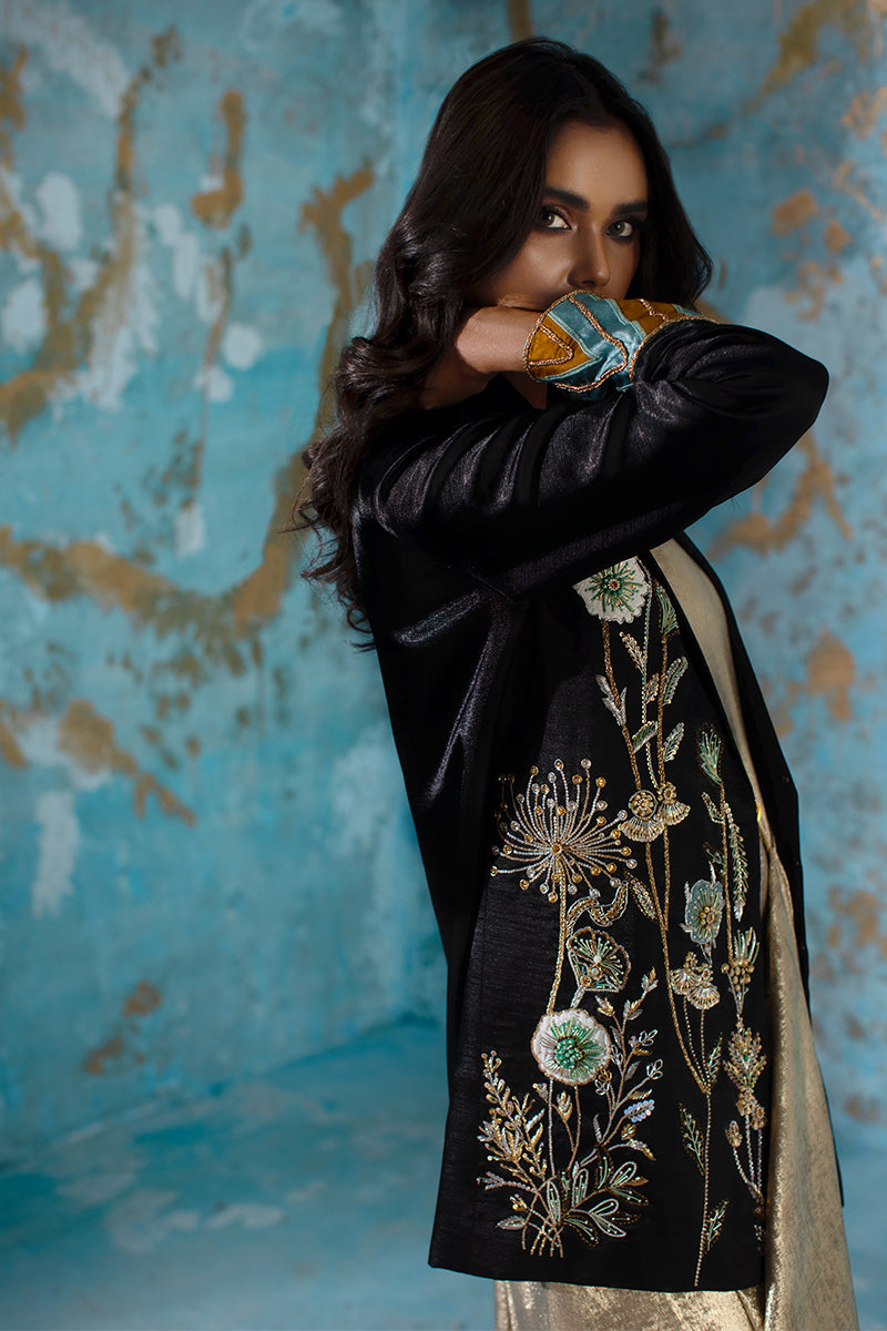 Wardha Saleem | Luxury Pret Fusion Wear | NOVA LUX - JACKET - Official Wardha Saleem stockist in UK - Sakeena London