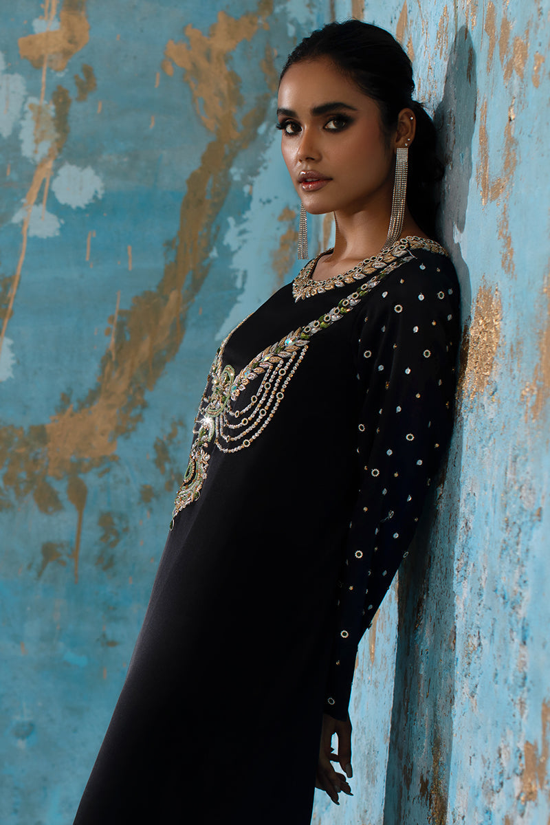 Wardha Saleem | Luxury Pret Fusion Wear | BELLE - KAFTAN - Official Wardha Saleem stockist in UK - Sakeena London