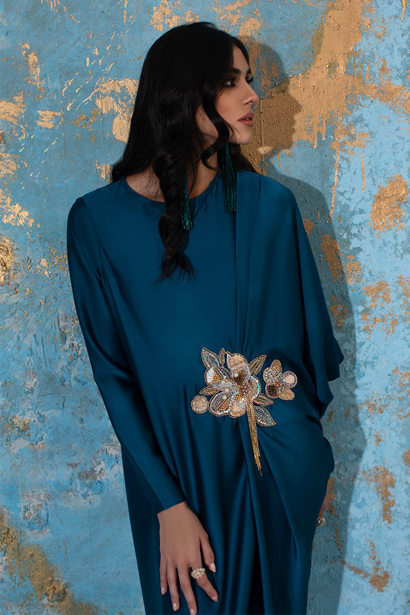 Wardha Saleem | Luxury Pret Fusion Wear | AVA - KAFTAN - Official Wardha Saleem stockist in UK - Sakeena London