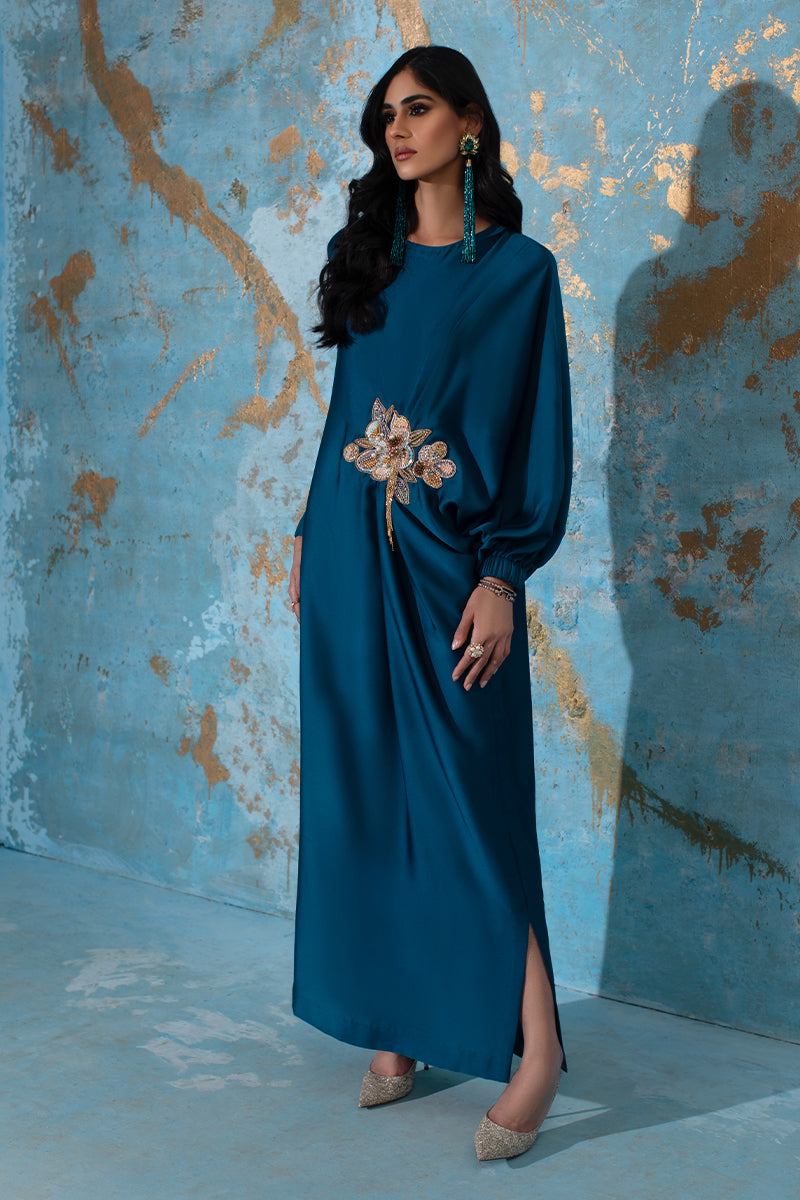 Wardha Saleem | Luxury Pret Fusion Wear | AVA - KAFTAN - Official Wardha Saleem stockist in UK - Sakeena London
