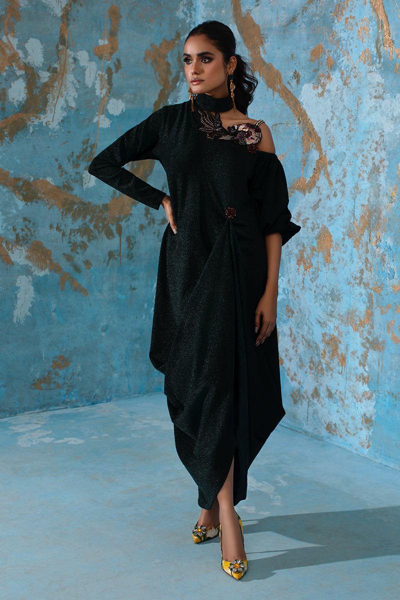Wardha Saleem | Luxury Pret Fusion Wear | IVY - FORMAL DRAPE - Official Wardha Saleem stockist in UK - Sakeena London