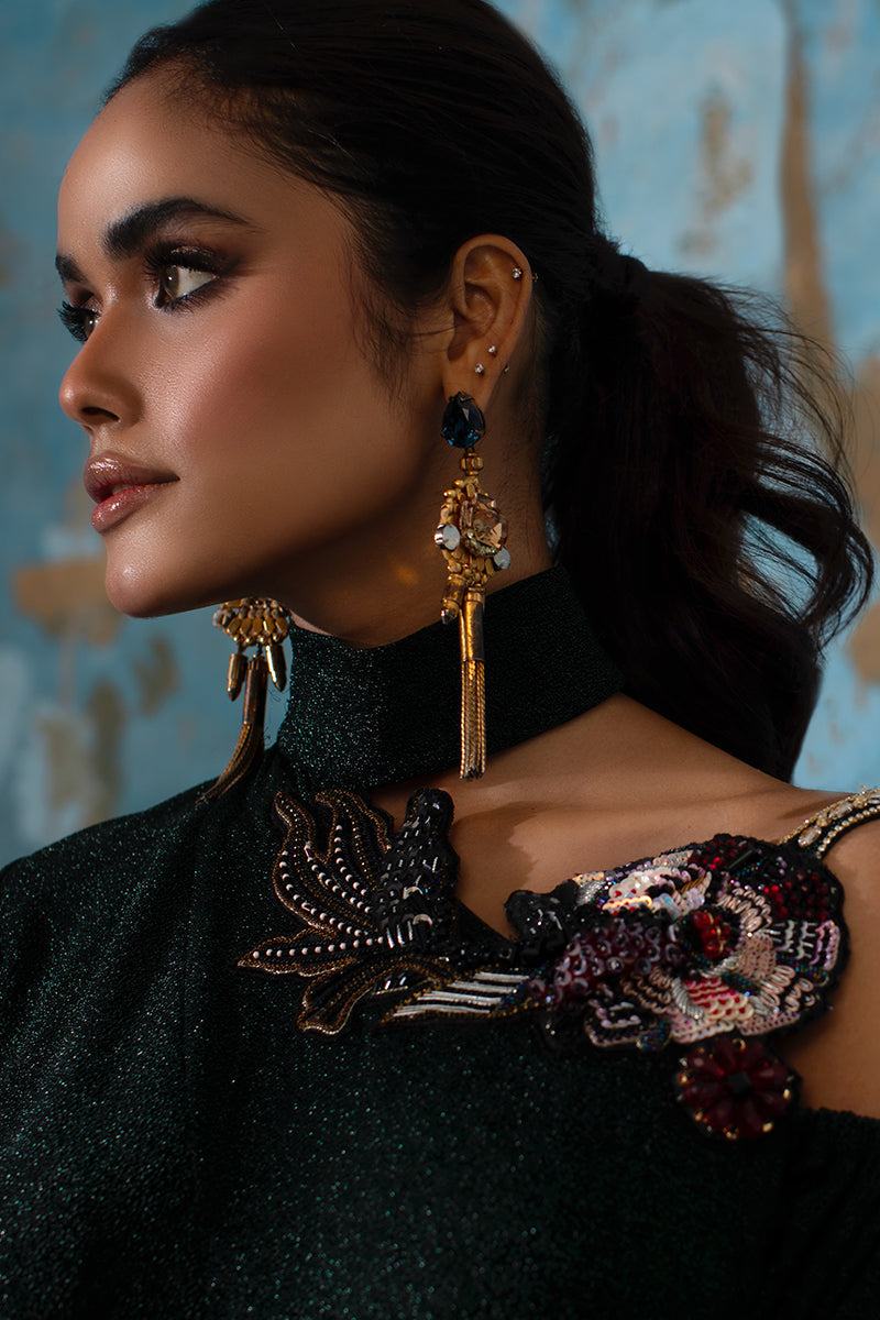 Wardha Saleem | Luxury Pret Fusion Wear | IVY - FORMAL DRAPE - Official Wardha Saleem stockist in UK - Sakeena London