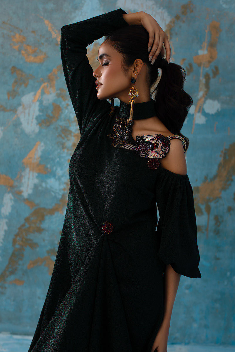 Wardha Saleem | Luxury Pret Fusion Wear | IVY - FORMAL DRAPE - Official Wardha Saleem stockist in UK - Sakeena London