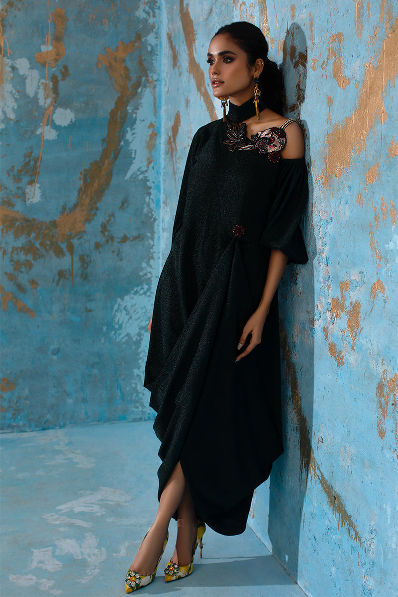 Wardha Saleem | Luxury Pret Fusion Wear | IVY - FORMAL DRAPE - Official Wardha Saleem stockist in UK - Sakeena London
