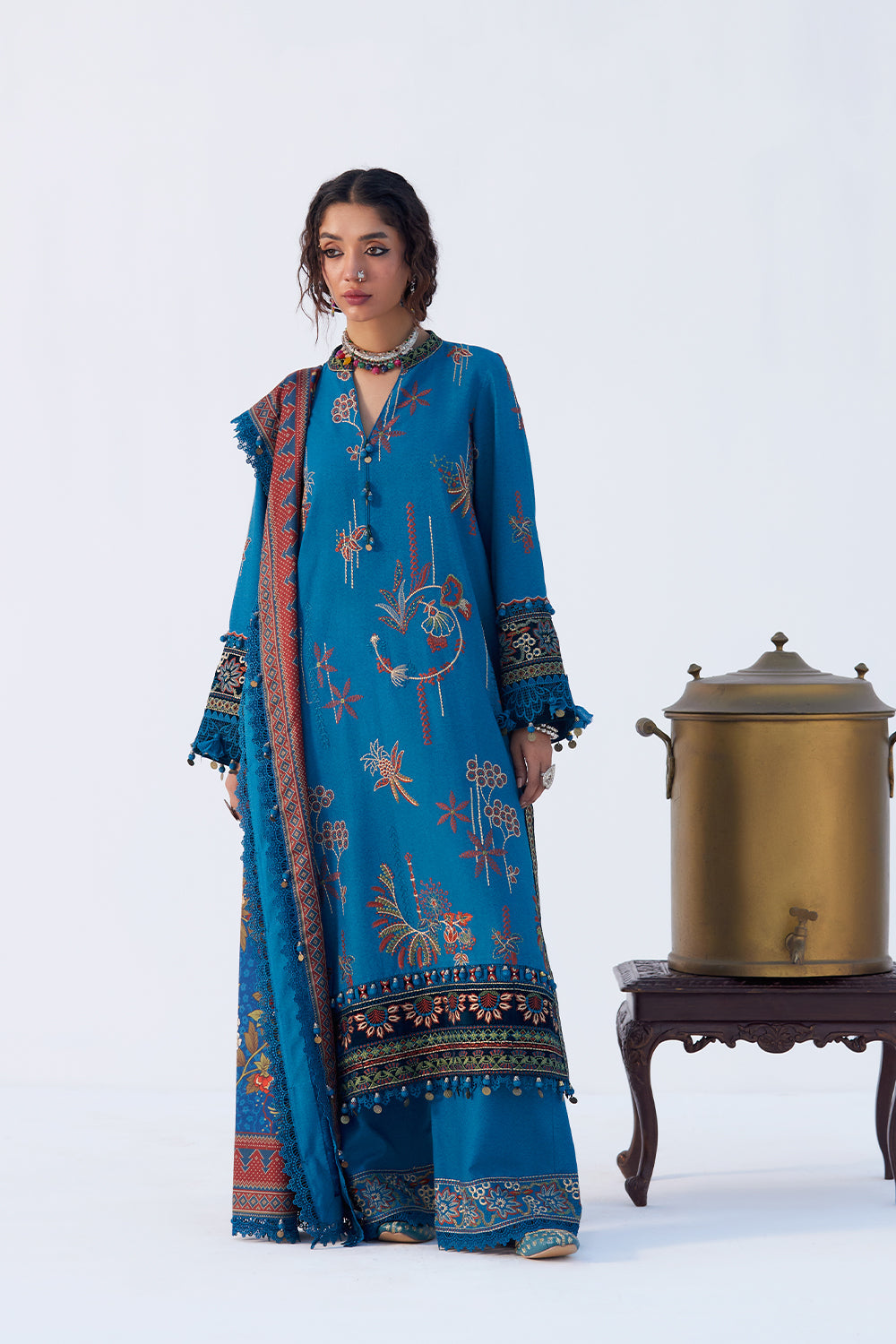Saira Rizwan | Winter Khaddar 25 | SAHAR-SRW25-10 - Official Saira Rizwan stockist in UK - Sakeena London