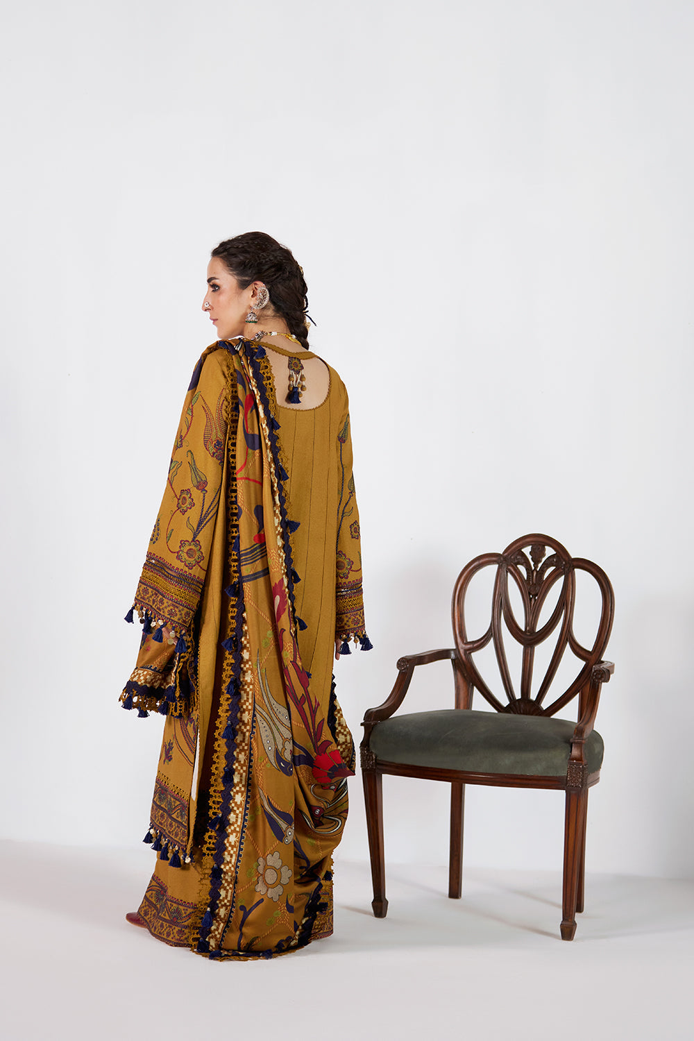 Saira Rizwan | Winter Khaddar 25 | LALEH-SRW25-07 - Official Saira Rizwan stockist in UK - Sakeena London