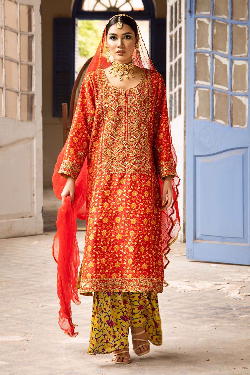 The Pink Tree Company | Wedding Wear | TANGERINE IN RED - Official The Pink Tree Company stockist in UK - Sakeena London