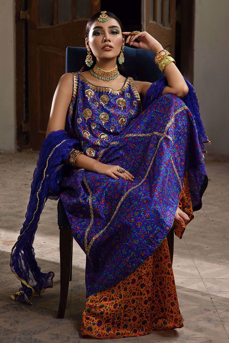 The Pink Tree Company | Wedding Wear | COBALT BLUE - Official The Pink Tree Company stockist in UK - Sakeena London