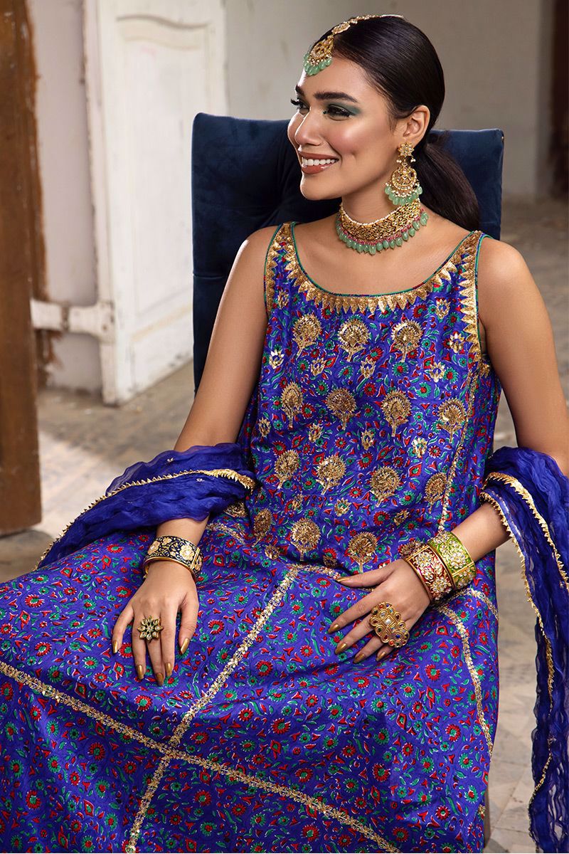 The Pink Tree Company | Wedding Wear | COBALT BLUE - Official The Pink Tree Company stockist in UK - Sakeena London