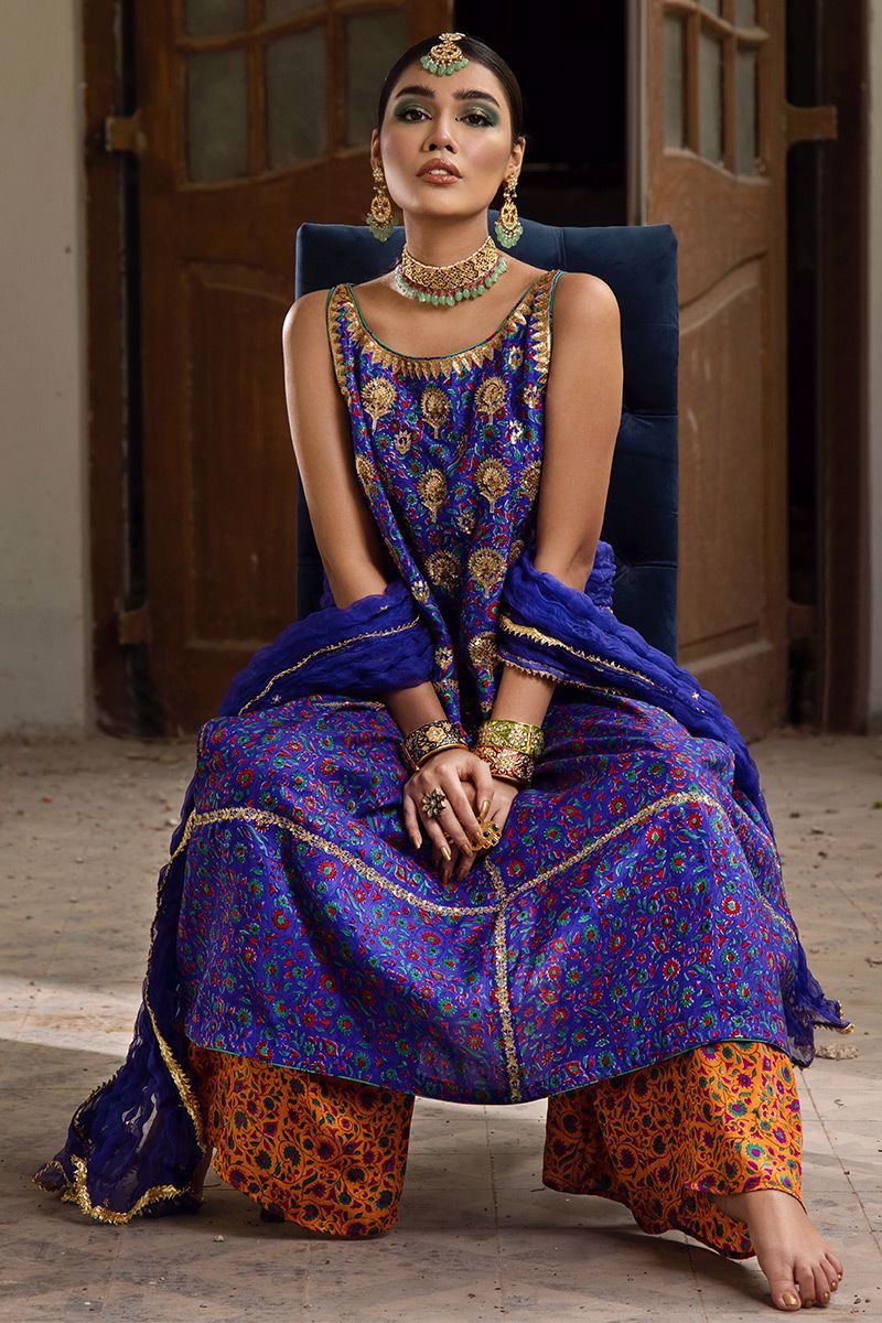 The Pink Tree Company | Wedding Wear | COBALT BLUE - Official The Pink Tree Company stockist in UK - Sakeena London