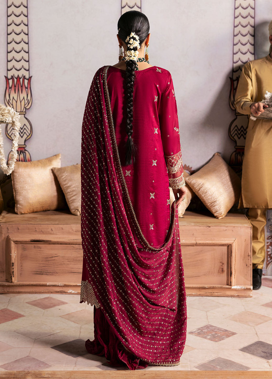 Sahane | There She Glows | TSG-07 Merlot - Official Sahane stockist in UK - Sakeena London