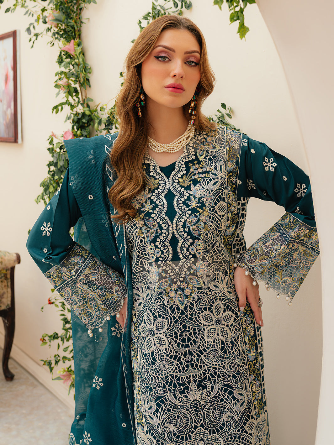 Mahnur | Allenura Luxury Lawn 24 | TUSCANY - Official Mahnur stockist in UK - Sakeena London