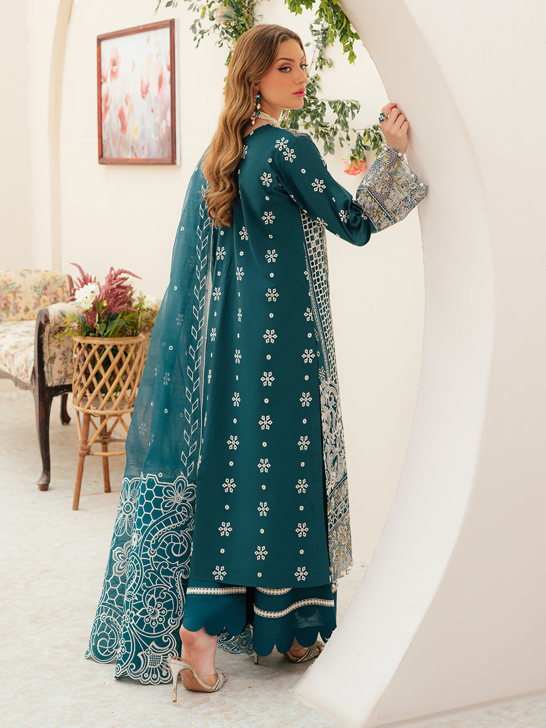 Mahnur | Allenura Luxury Lawn 24 | TUSCANY - Official Mahnur stockist in UK - Sakeena London