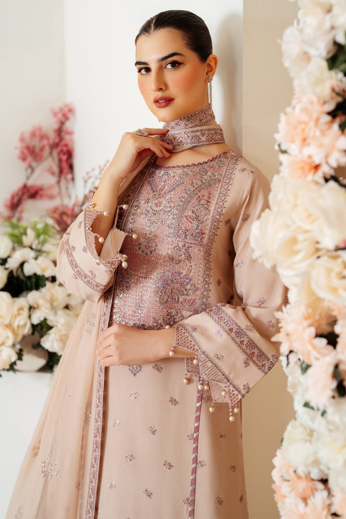 Alizeh | Luxury Raw Silk | AF-RS-08-TAFFY - Official Alizeh stockist in UK - Sakeena London