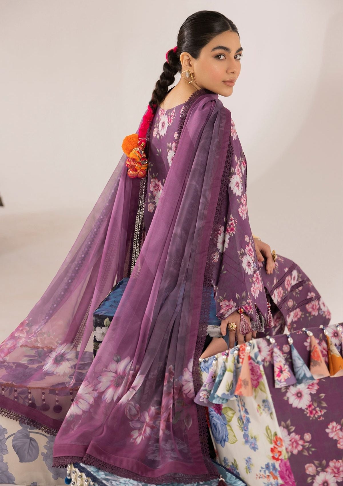 Lawn Collection - Alizeh - Sheen - ALS24#09 - TULIPA