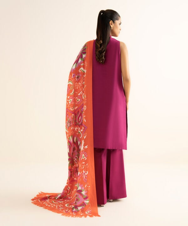 Sapphire | Fall Winter 25 | 3 Piece - Embroidered Twill Suit U3PESG25V822 - Official Sapphire stockist in UK - Sakeena London