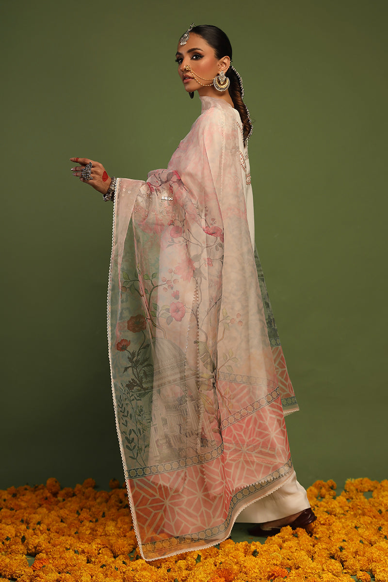 Wardha Saleem | Luxury Pret Traditional Wear | AKS - SHIRT WITH PANTS (2 PC) - Official Wardha Saleem stockist in UK - Sakeena London