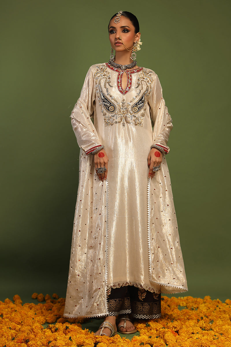 Wardha Saleem | Luxury Pret Traditional Wear | KHIRAD (2 PC) - Official Wardha Saleem stockist in UK - Sakeena London