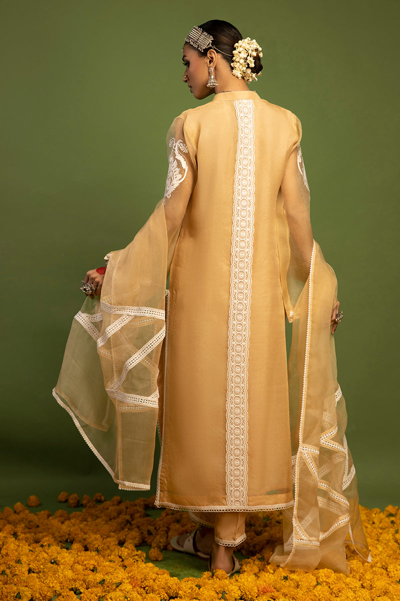 Wardha Saleem | Luxury Pret Traditional Wear | SHIKAR GAH - AARI WORK (2 PC) - Official Wardha Saleem stockist in UK - Sakeena London