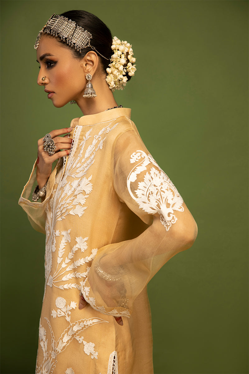 Wardha Saleem | Luxury Pret Traditional Wear | SHIKAR GAH - AARI WORK (2 PC) - Official Wardha Saleem stockist in UK - Sakeena London