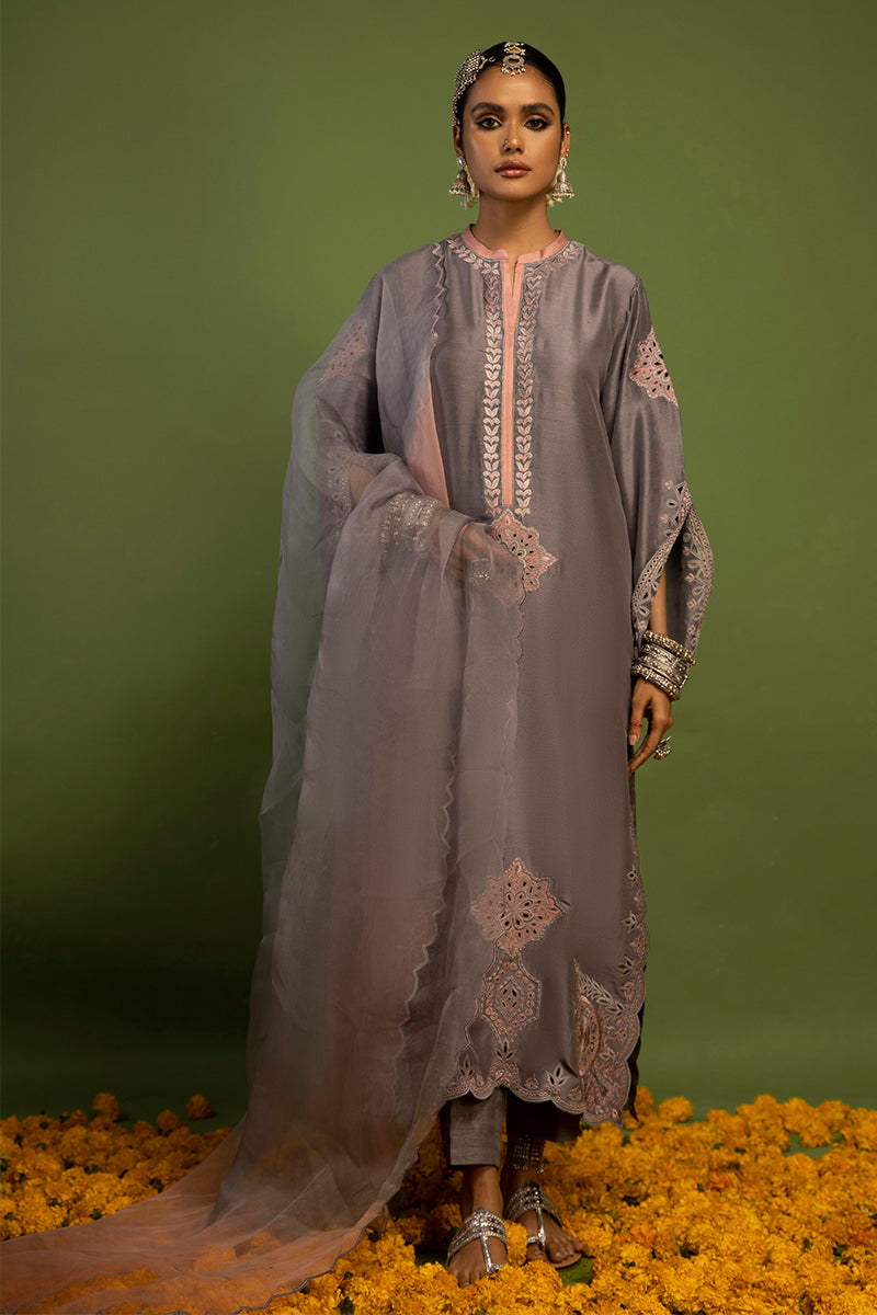Wardha Saleem | Luxury Pret Traditional Wear | SUROOR - PURE SILK (2 PC) - Official Wardha Saleem stockist in UK - Sakeena London