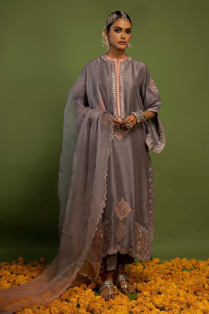 Wardha Saleem | Luxury Pret Traditional Wear | SUROOR - PURE SILK (2 PC) - Official Wardha Saleem stockist in UK - Sakeena London