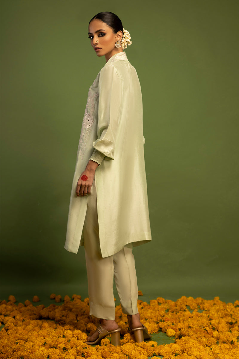 Wardha Saleem | Luxury Pret Traditional Wear | QALB - PURE SILK (2 PC) - Official Wardha Saleem stockist in UK - Sakeena London
