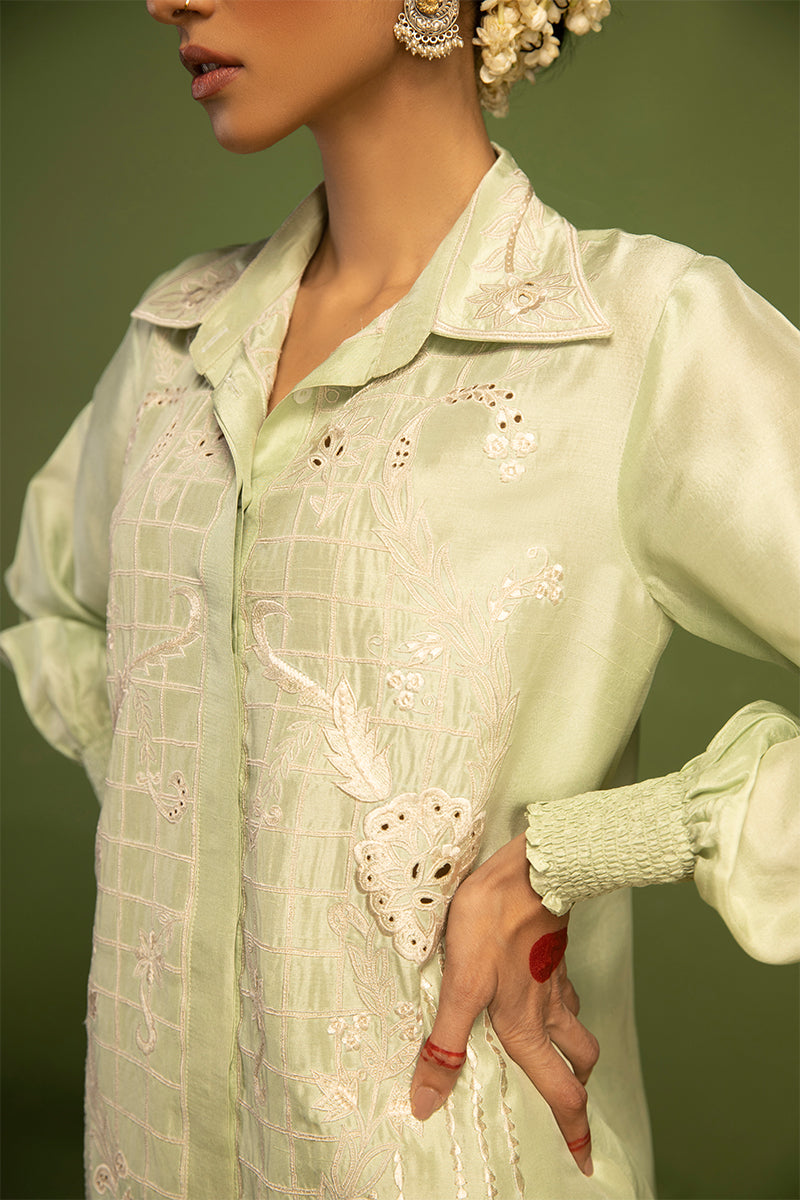 Wardha Saleem | Luxury Pret Traditional Wear | QALB - PURE SILK (2 PC) - Official Wardha Saleem stockist in UK - Sakeena London