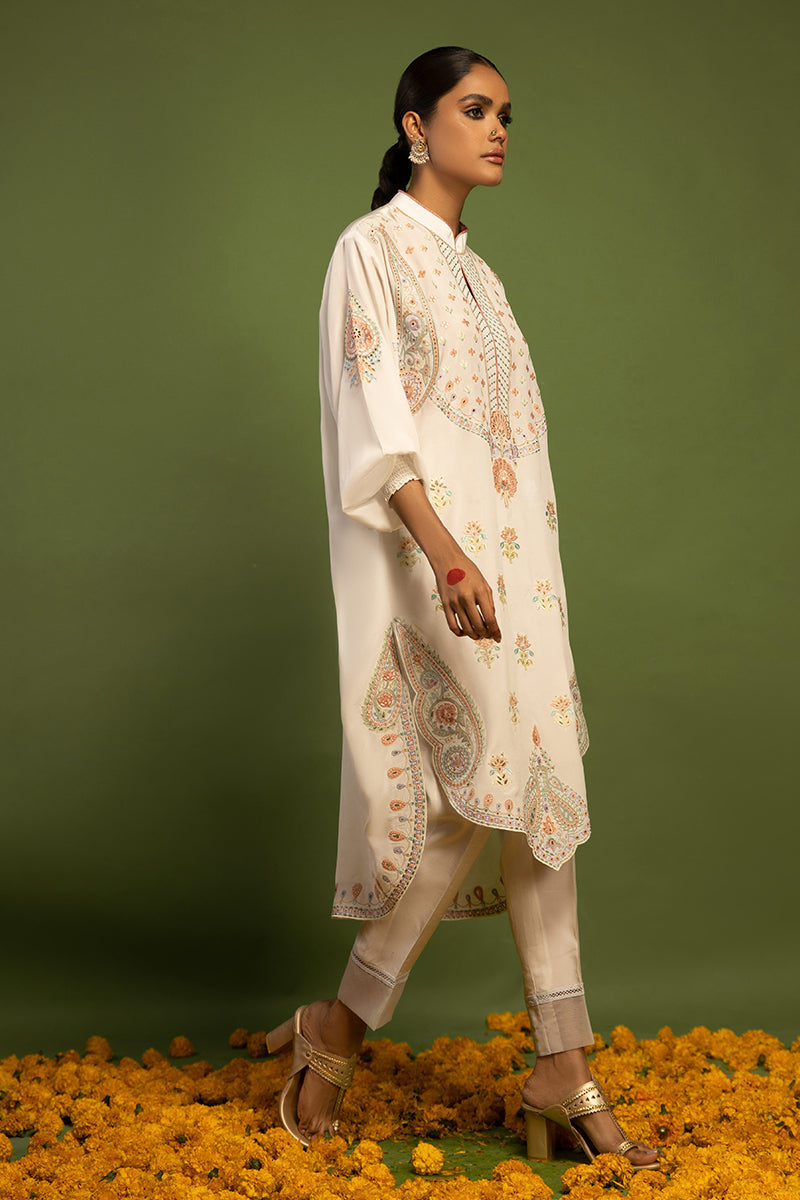 Wardha Saleem | Luxury Pret Traditional Wear | AKS-PURE SILK (2 PC) - Official Wardha Saleem stockist in UK - Sakeena London