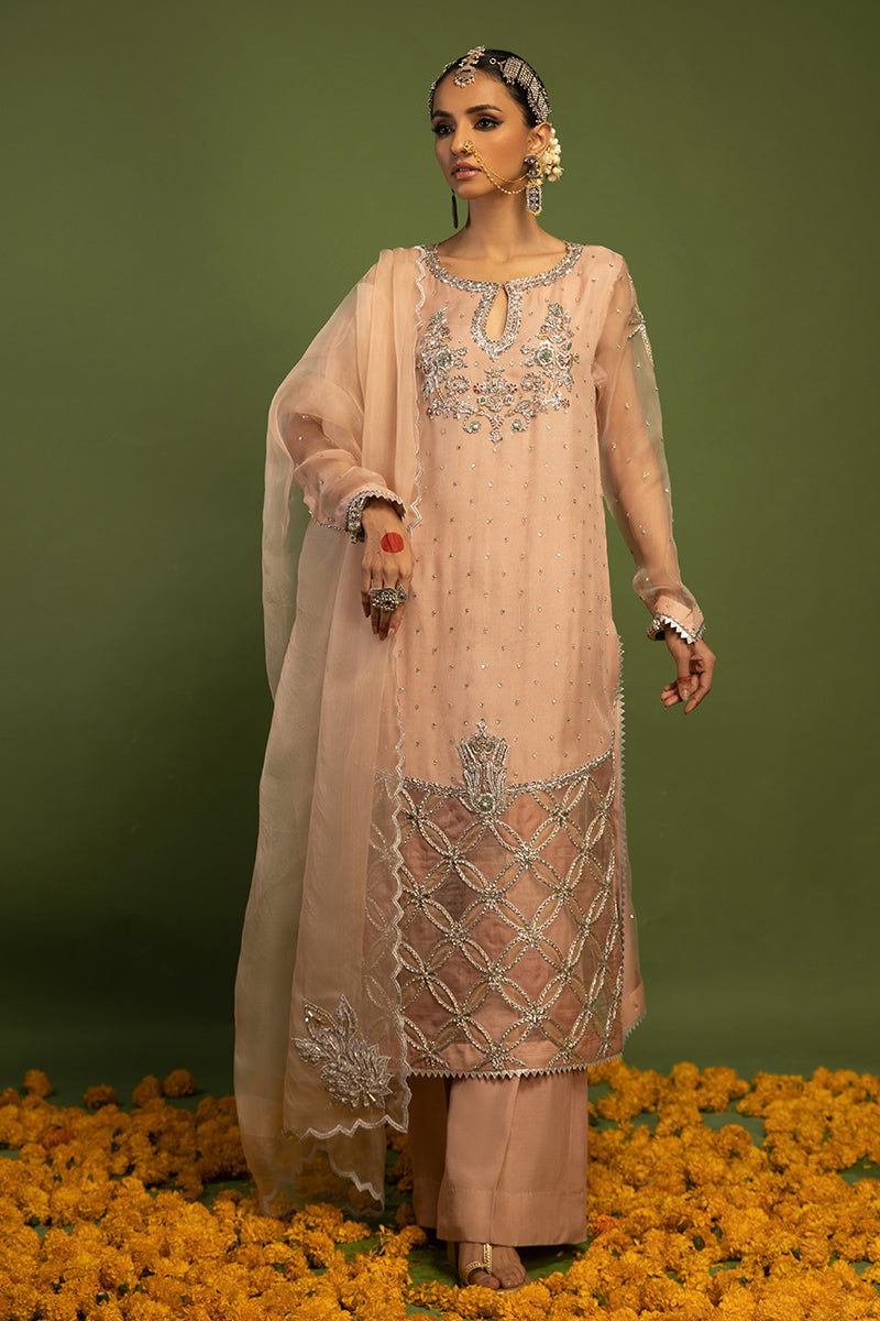 Wardha Saleem | Luxury Pret Traditional Wear | MISMAAR - HEAVY FORMAL (2 PC) - Official Wardha Saleem stockist in UK - Sakeena London