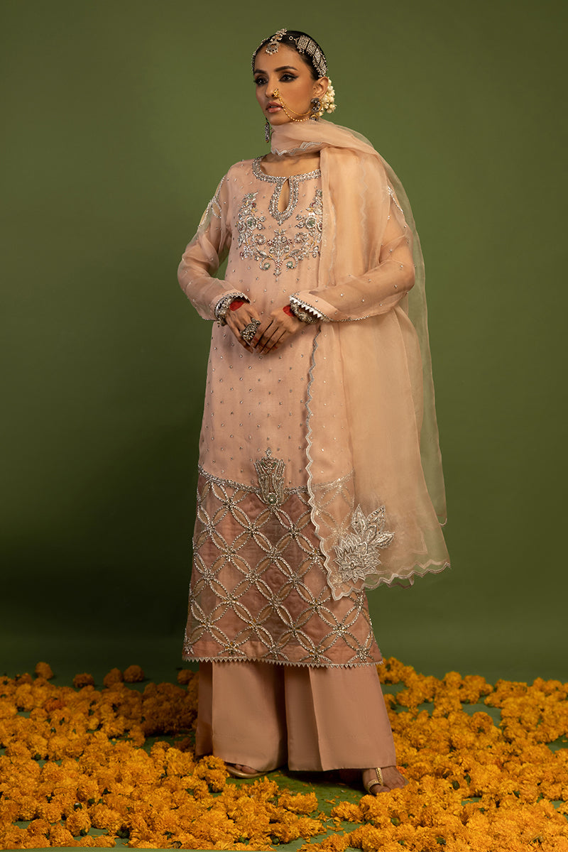 Wardha Saleem | Luxury Pret Traditional Wear | MISMAAR - HEAVY FORMAL (2 PC) - Official Wardha Saleem stockist in UK - Sakeena London