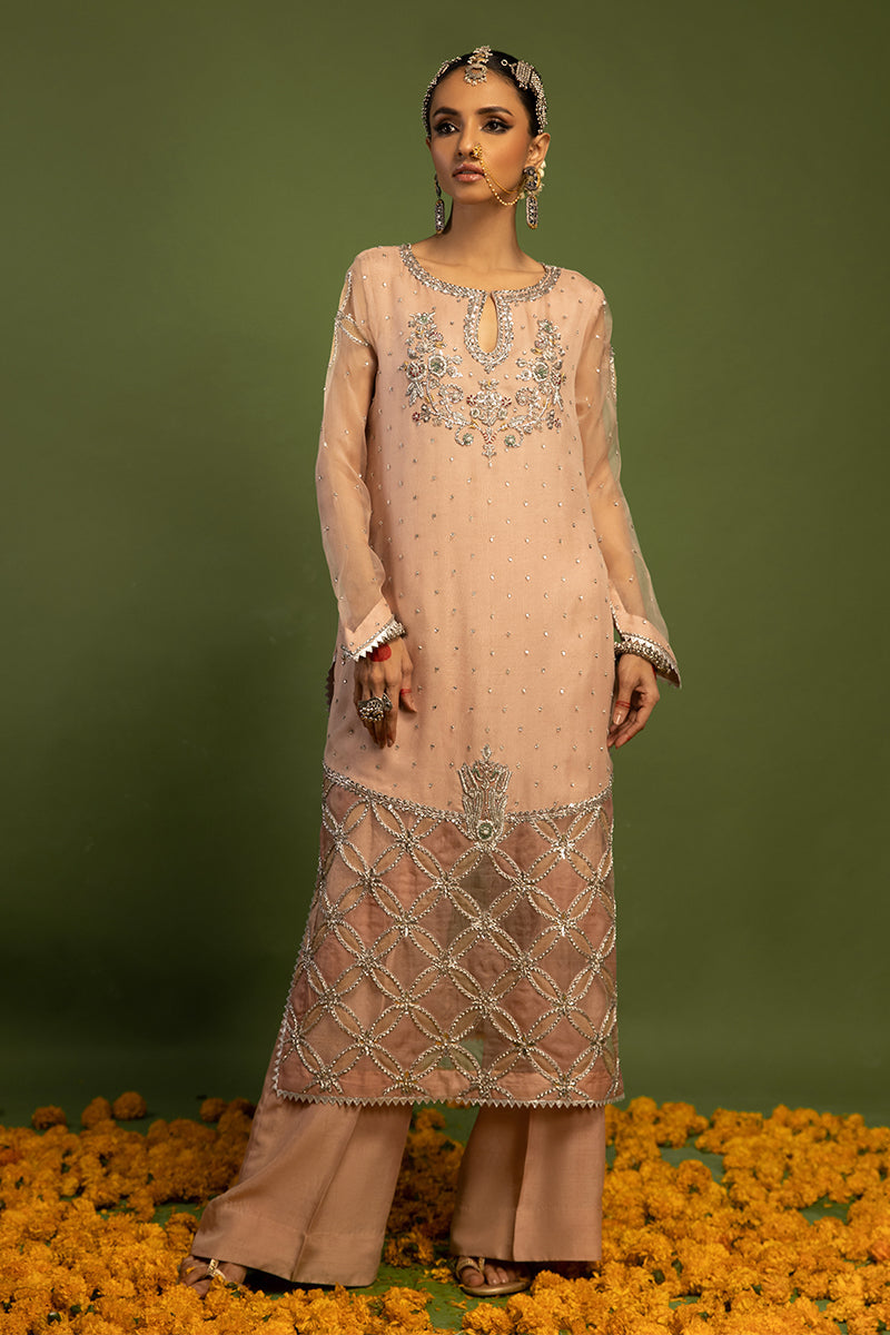 Wardha Saleem | Luxury Pret Traditional Wear | MISMAAR - HEAVY FORMAL (2 PC) - Official Wardha Saleem stockist in UK - Sakeena London