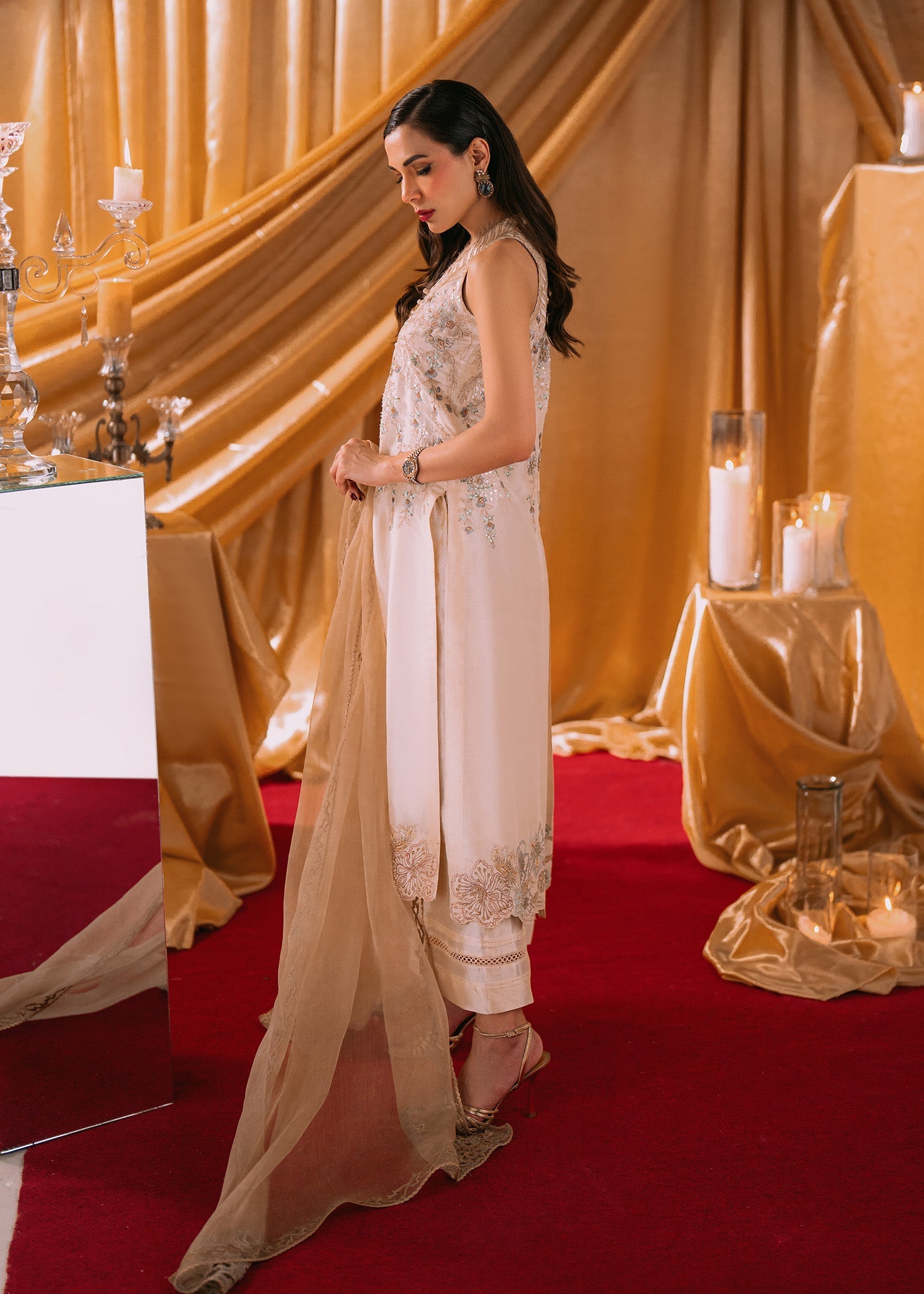 Umsha | Makhmal Winter Faves 24 | Baby'S Breath - Official Umsha stockist in UK - Sakeena London