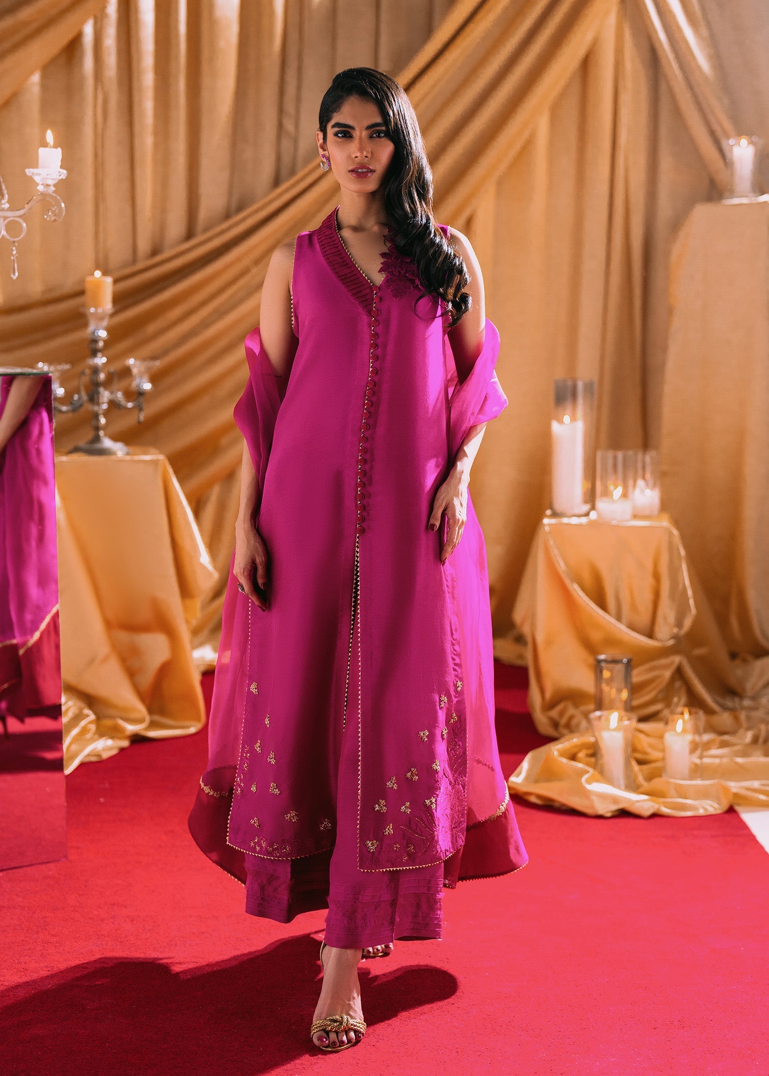 Umsha | Makhmal Winter Faves 24 | Pink Sherbet - Official Umsha stockist in UK - Sakeena London